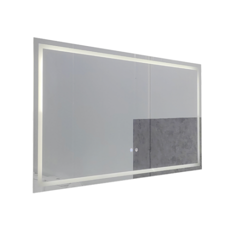 MIROIR SDB SMART LED 120*70CM- 2700-6500K IP44  REF:RF12070D