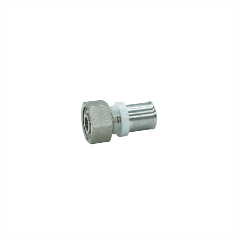 RACCORD UNION A SERTIR FEMELLE  PE-X/AL  20MMX1/2" F (65116)