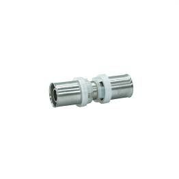 RACCORD A SERTIR DROIT   PE-X/AL 121UA - S16 (65101)