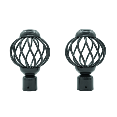 EMBOUT POUR RIDEAU NOIR REF:RNB B-006