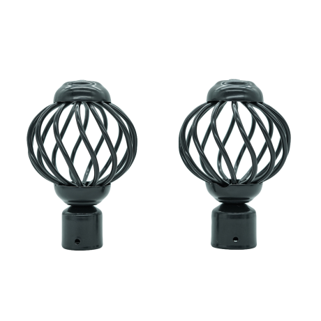 EMBOUT POUR RIDEAU NOIR REF:RNB B-006