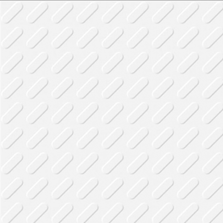CARREAUX 300X300X8MM "PARKING TILES" MATT PUNCH CAPSULE SUPER WHITE