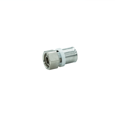 RACCORD UNION A SERTIR FEMELLE  PE-X/AL 16MMX1/2" F