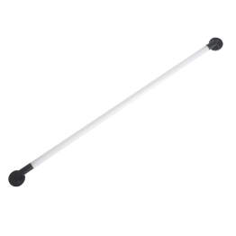 LAMPE TUBE LED SLIM 25MM 1.20M -NOIR REF:LED120PC-B
