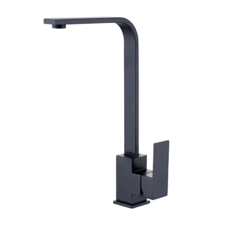MITIGEUR DE CUISINE CARRE EN INOX-NOIR  REF:HCP25-03B