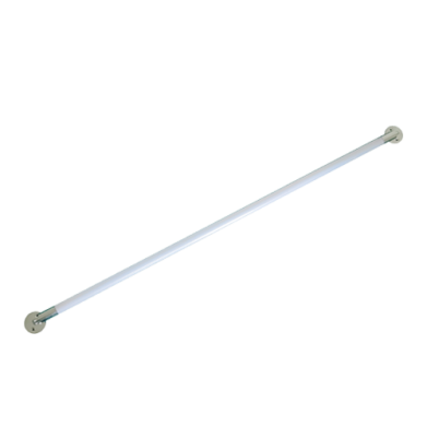 LAMPE TUBE LED SLIM 25MM 1.20M -CHROME REF:LED120PC-C