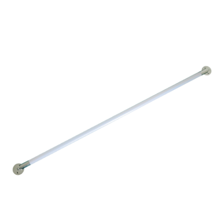 LAMPE TUBE LED SLIM 25MM 1.20M -CHROME REF:LED120PC-C